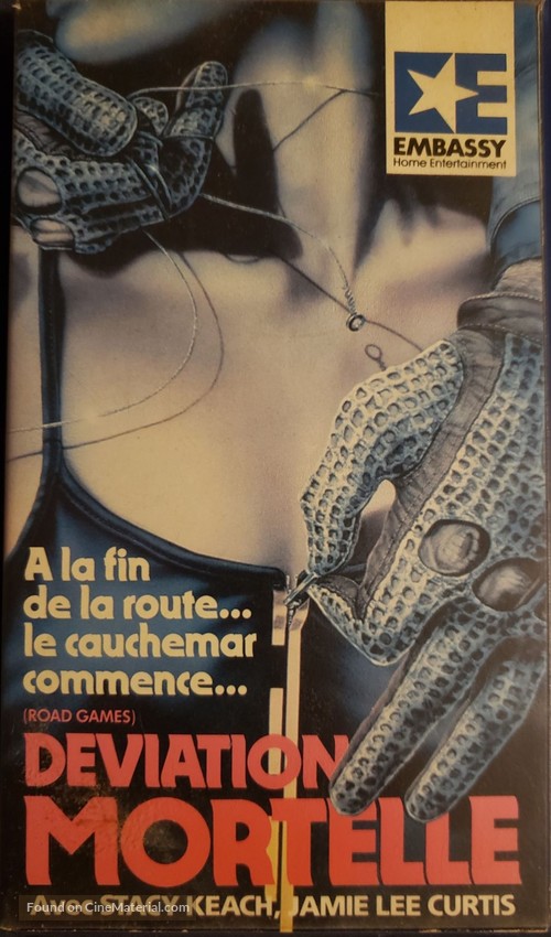 Roadgames - French VHS movie cover