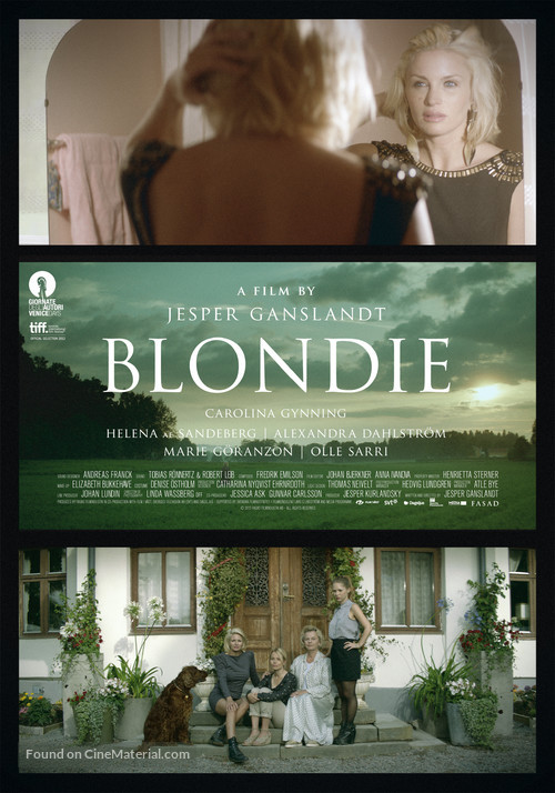 Blondie - Swedish Movie Poster