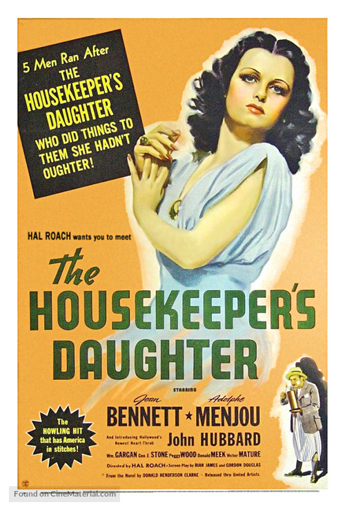 The Housekeeper's Daughter - Movie Poster