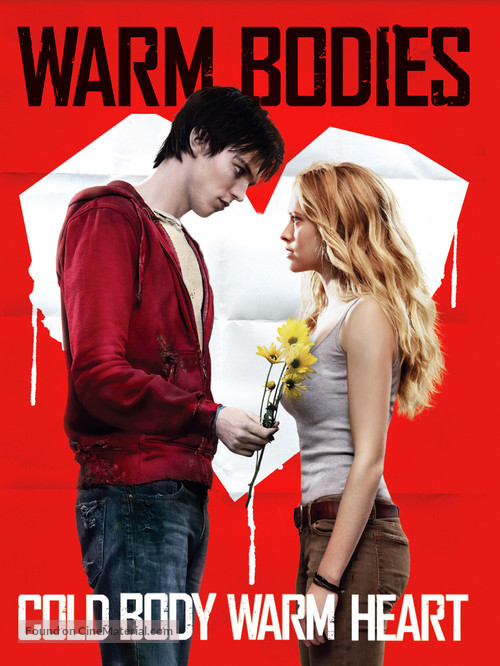 Warm Bodies - DVD movie cover