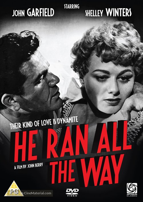He Ran All the Way - British DVD movie cover