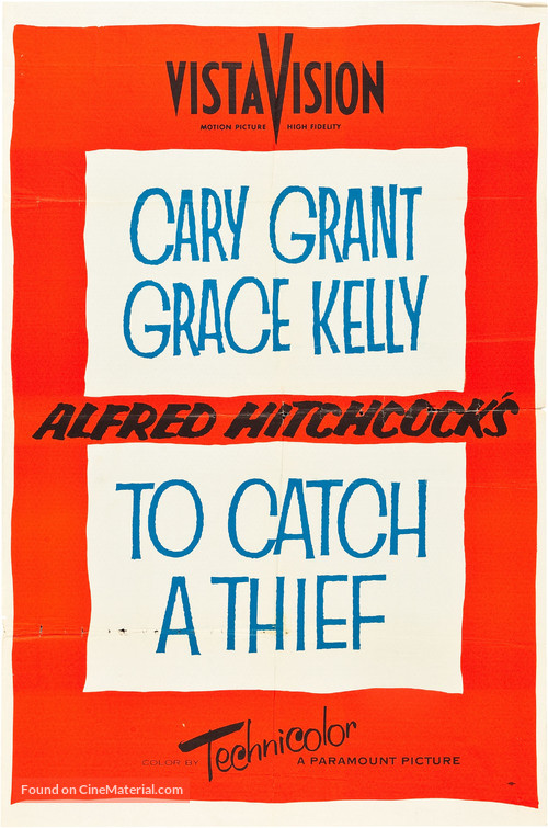 To Catch a Thief - Movie Poster