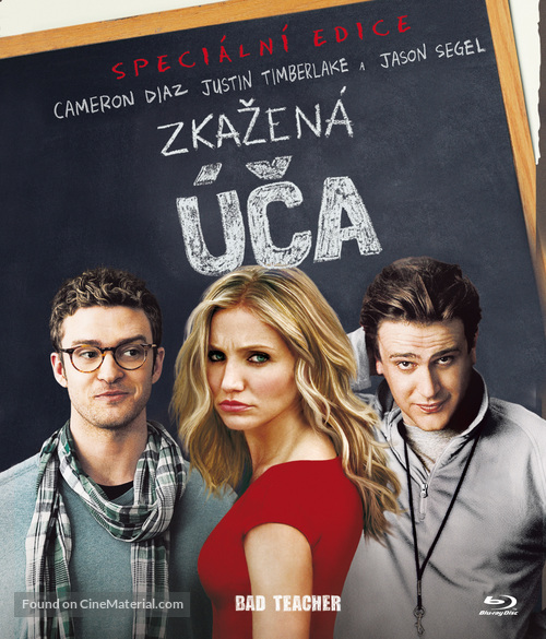 Bad Teacher - Czech Blu-Ray movie cover