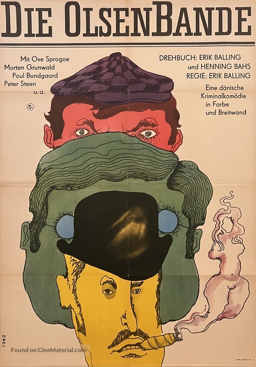 Olsen-banden - German Movie Poster