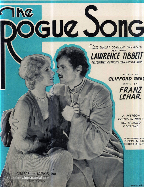 The Rogue Song - Movie Poster