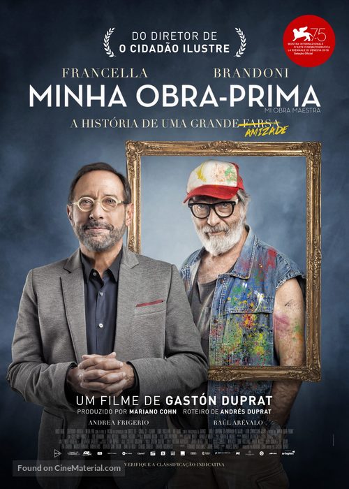 Mi obra maestra - Brazilian Movie Poster