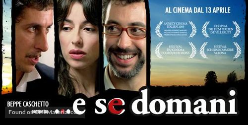 E se domani... - Italian Movie Poster