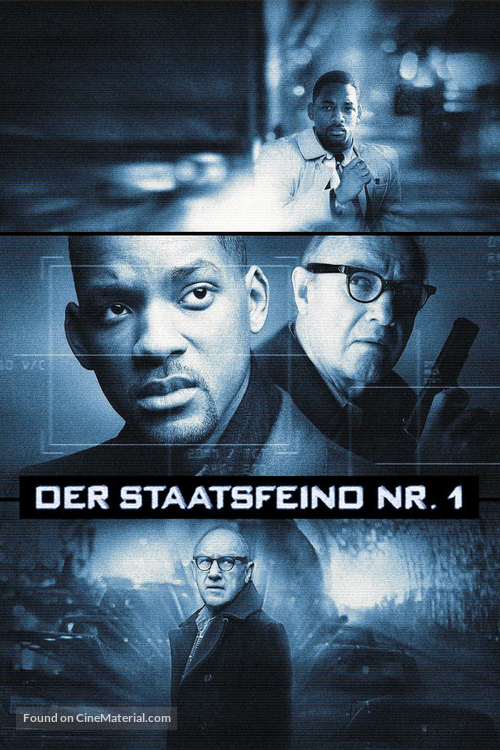 Enemy Of The State - German DVD movie cover