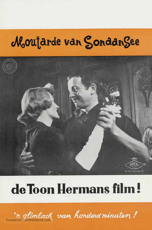 Moutarde van Sonaansee - Dutch Movie Poster