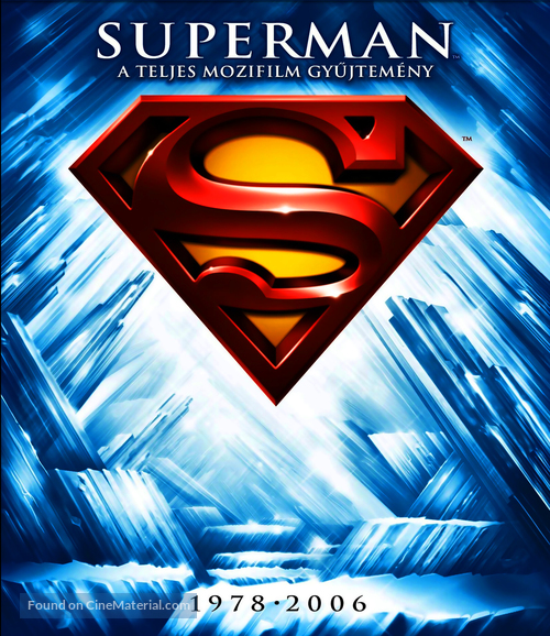 Superman IV: The Quest for Peace - Hungarian Blu-Ray movie cover