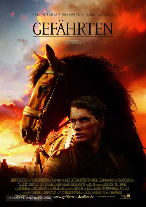 War Horse - German Movie Poster
