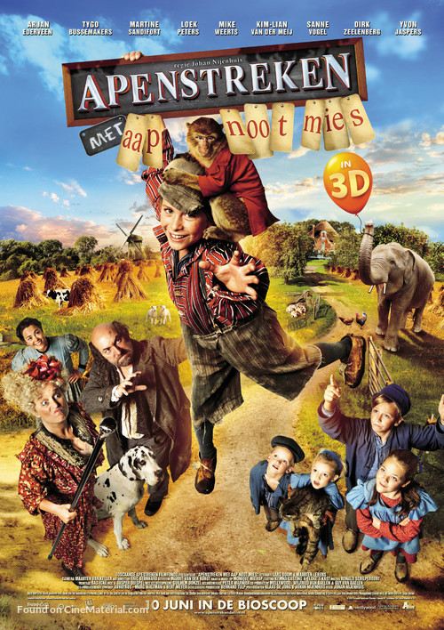 Apenstreken - Dutch Movie Poster
