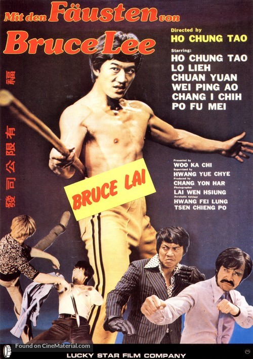 Fists of Bruce Lee - German Movie Cover