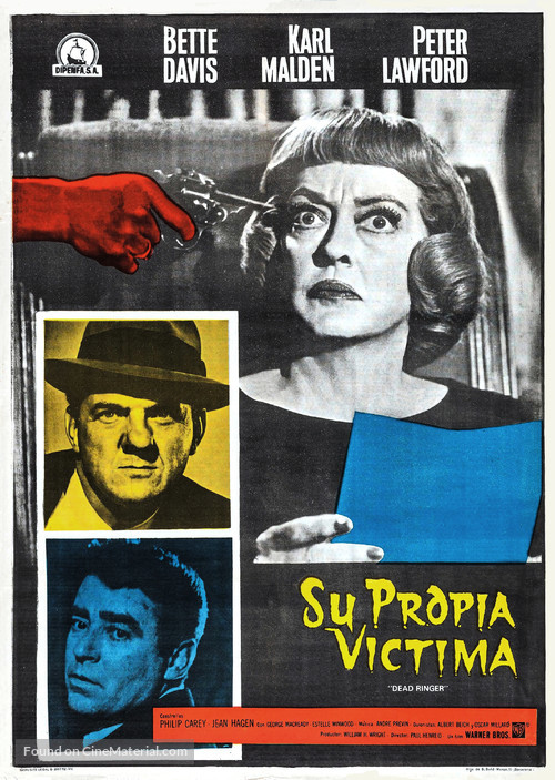 Dead Ringer - Spanish Movie Poster