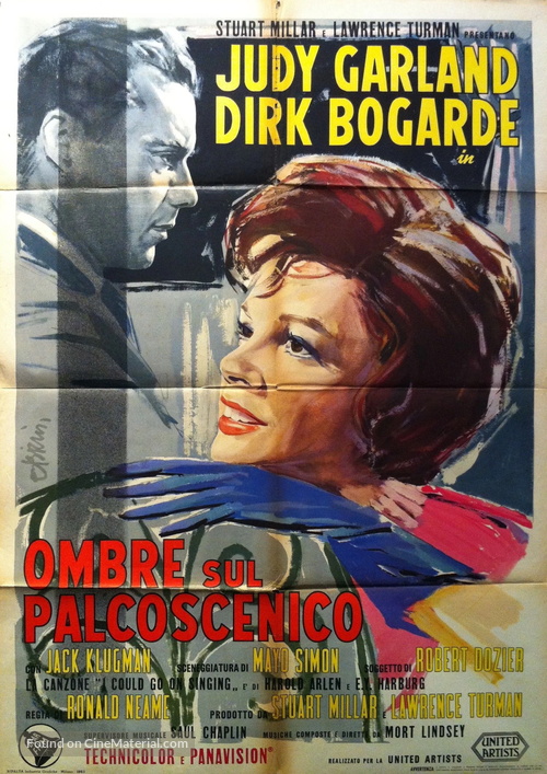I Could Go on Singing - Italian Movie Poster