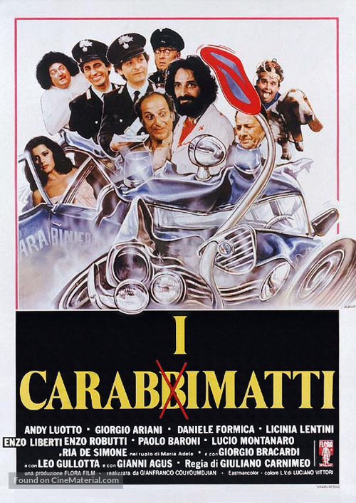 I carabbimatti - Italian Theatrical movie poster