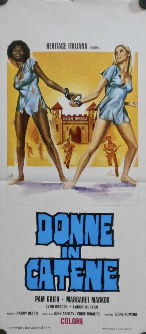 Black Mama, White Mama - Italian Movie Poster