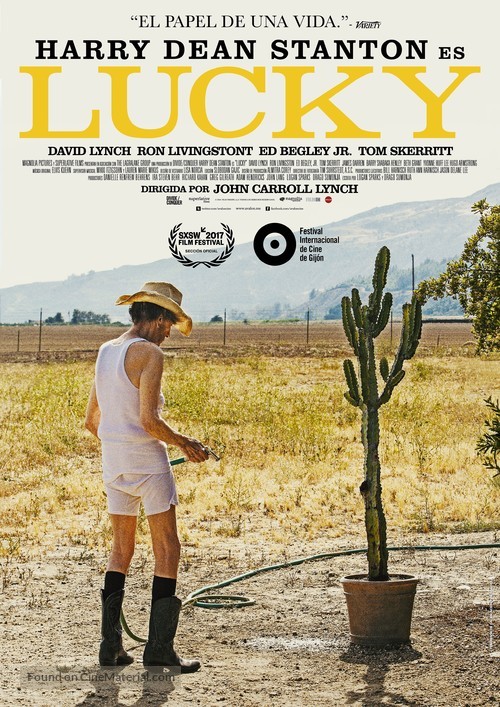 Lucky - Spanish Movie Poster