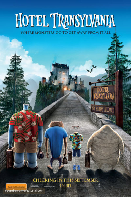 Hotel Transylvania - Australian Movie Poster