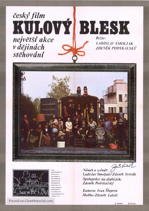 Kulov&yacute; blesk - Czech Movie Poster