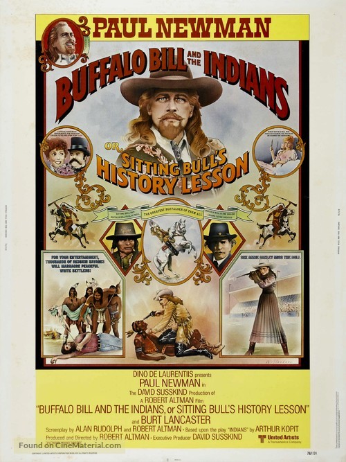 Buffalo Bill and the Indians, or Sitting Bull&#039;s History Lesson - Movie Poster