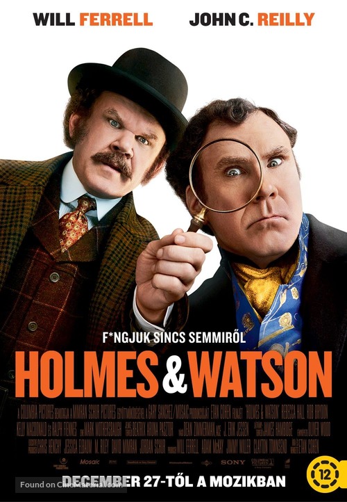 Holmes &amp; Watson - Hungarian Movie Poster