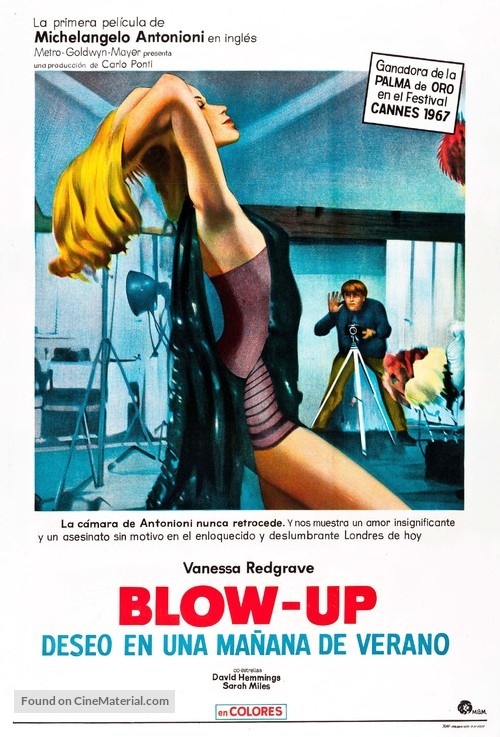 Blowup - Argentinian Movie Poster