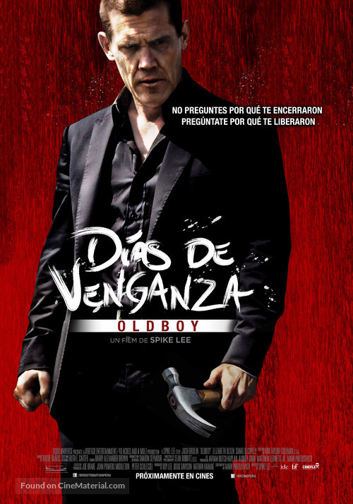 Oldboy - Peruvian Movie Poster