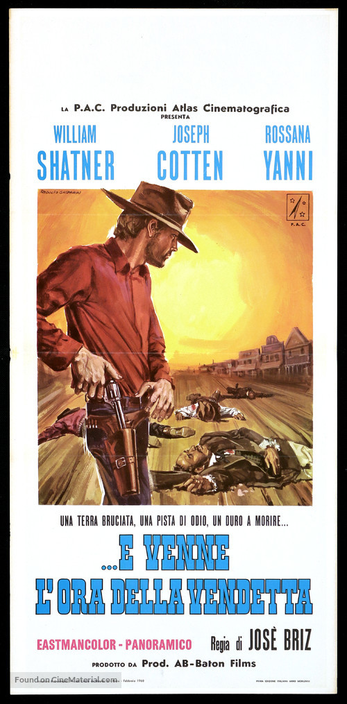 Comanche blanco - Italian Movie Poster
