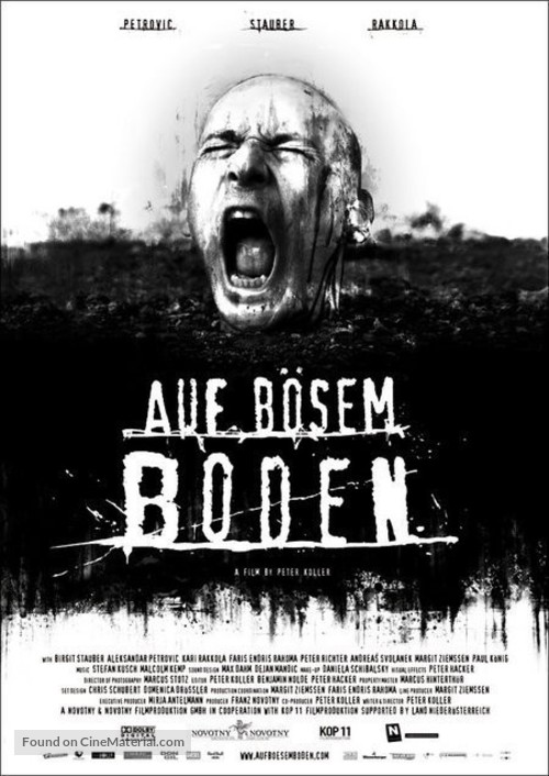 Auf b&ouml;sem Boden - Dutch Movie Poster