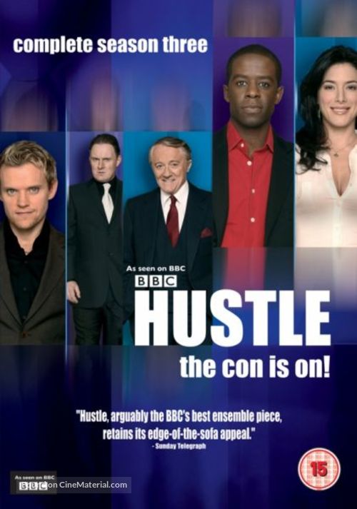 &quot;Hustle&quot; - British DVD movie cover