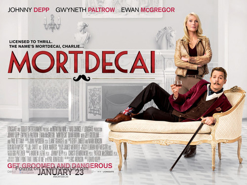 Mortdecai - British Movie Poster