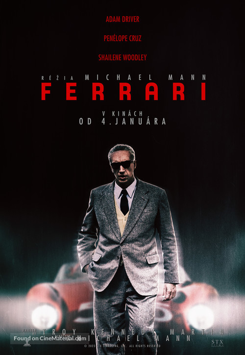 Ferrari - Slovak Movie Poster