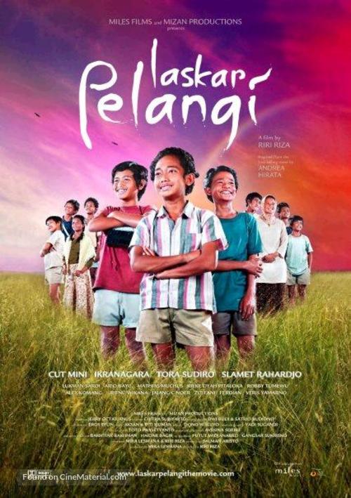 Laskar pelangi - Indonesian Movie Poster