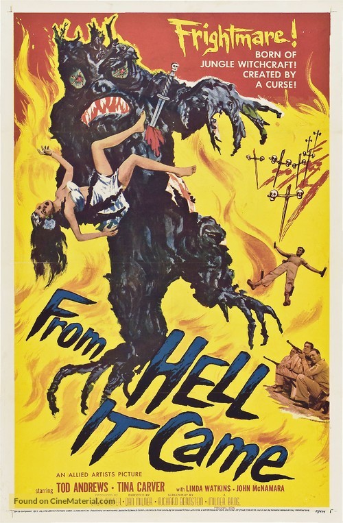 From Hell It Came - Movie Poster