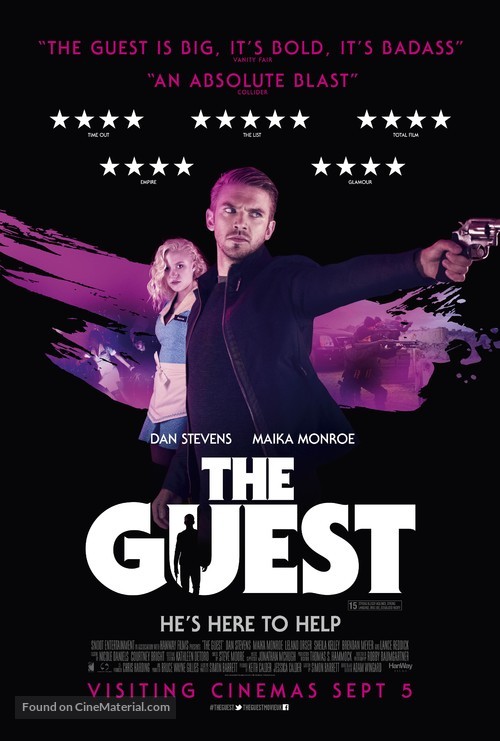 The Guest - British Movie Poster