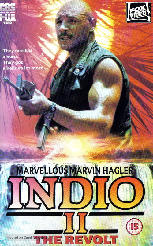 Indio 2 - La rivolta - British Movie Cover