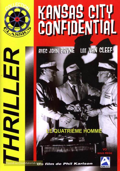Kansas City Confidential - French DVD movie cover
