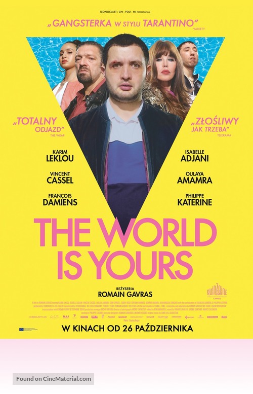 Le monde est a toi - Polish Movie Poster