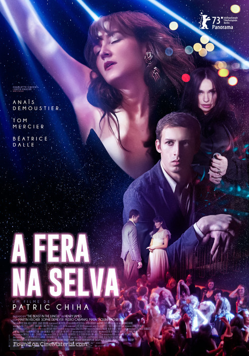La b&ecirc;te dans la jungle - Portuguese Movie Poster