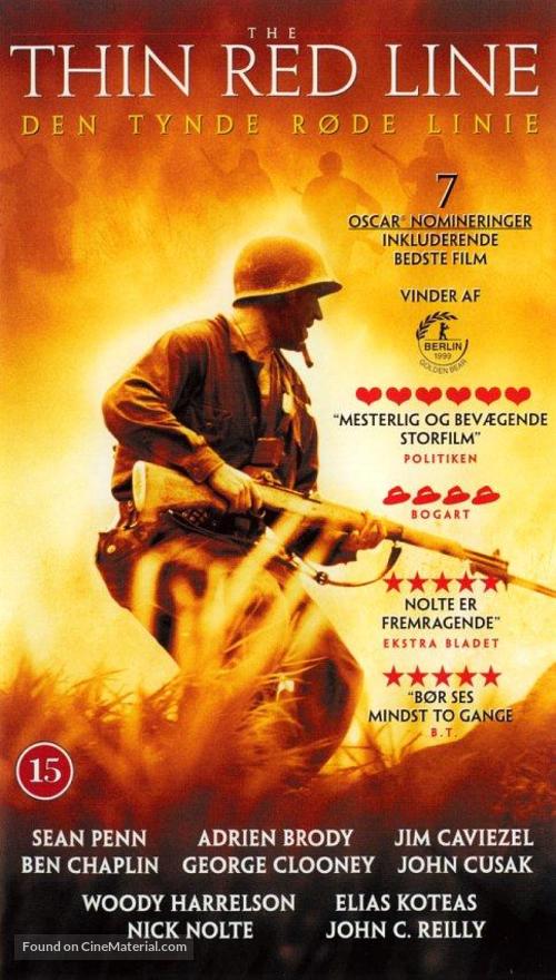 The Thin Red Line - Norwegian Movie Cover