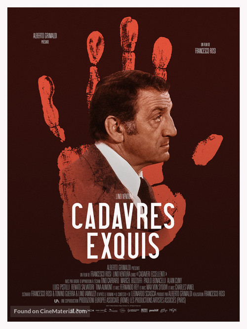 Cadaveri eccellenti - French Re-release movie poster