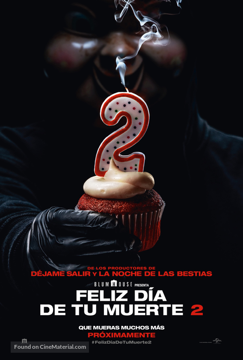 Happy Death Day 2U - Spanish Movie Poster