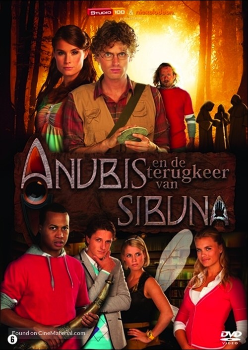 Het huis Anubis en de terugkeer van Sibuna - Dutch DVD movie cover