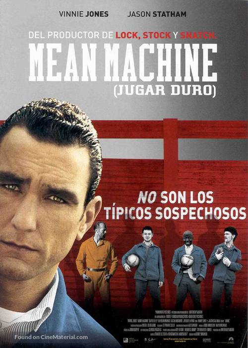 Mean Machine - Spanish Movie Poster
