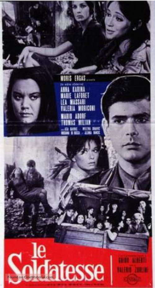 Le soldatesse - Italian Movie Poster