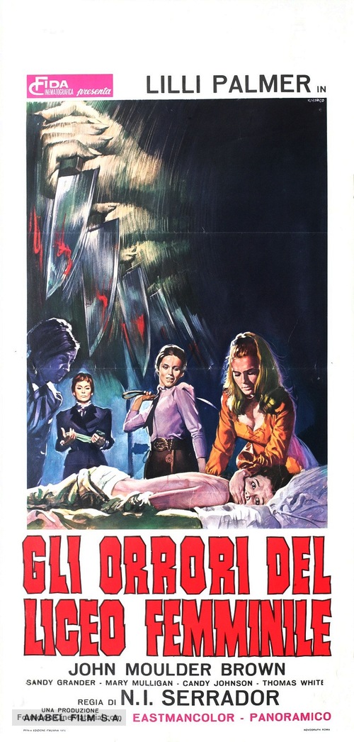 La residencia - Italian Movie Poster