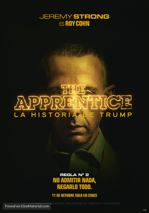 The Apprentice - Spanish Movie Poster