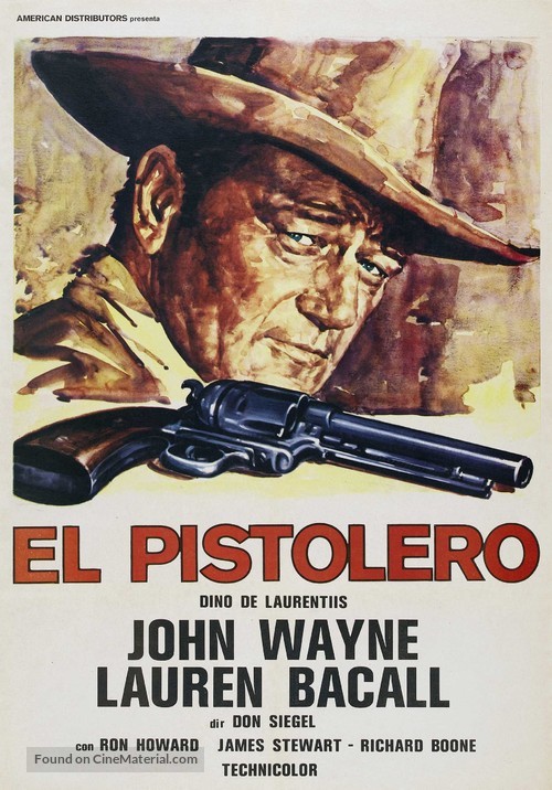 The Shootist - Argentinian Movie Poster