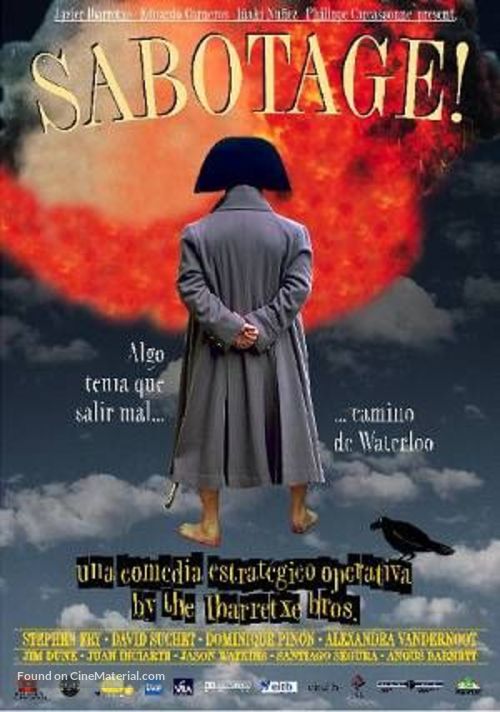 Sabotage! - Spanish Movie Poster